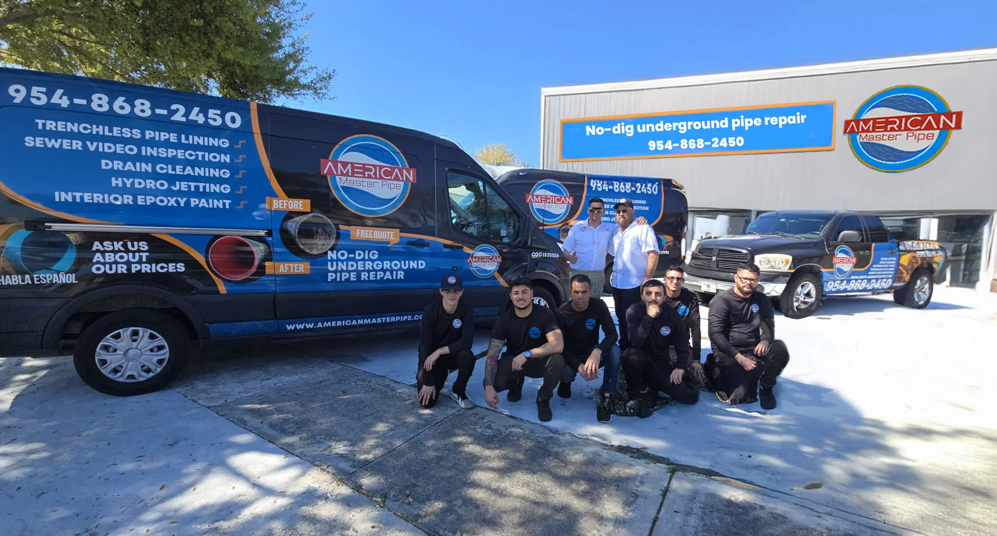 American Master Pipe Team