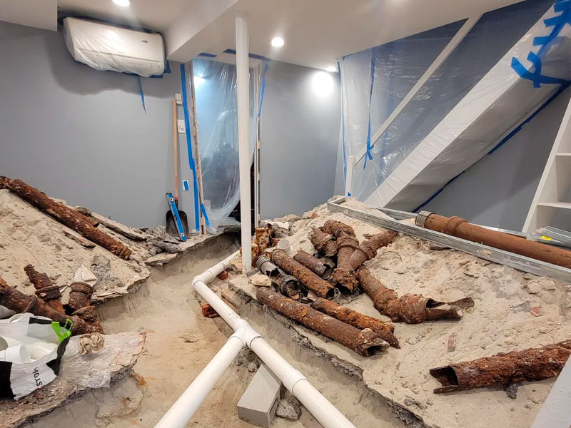 Traditional Pipe Replacement